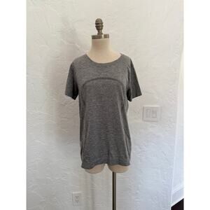 Grey Lululemon Swiftly Tech Top